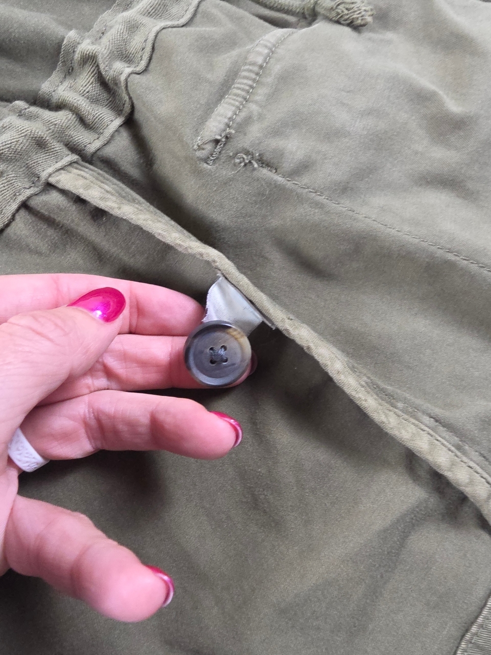 Lucky Brand Olive Utility Jacket for Women - Picture 6 of 7